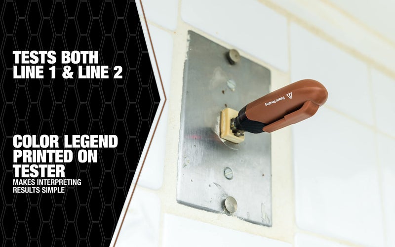 Southwire P700 Phone Outlet Tester - Identifies Line 1 & Line 2 Wiring - Detects AC Ring Voltage, Dead Lines & Reversed Lines - Image 5